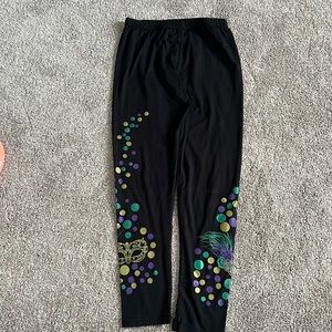 Mardi Gras Leggings